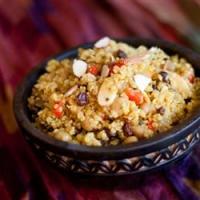 Pantry Curried Quinoa with Garbanzo Beans and Roasted Peppers_image