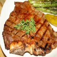 Grilled T-Bone Steaks With BBQ Rub image