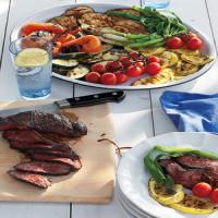Grilled Steak and Summer Vegetable Salad_image