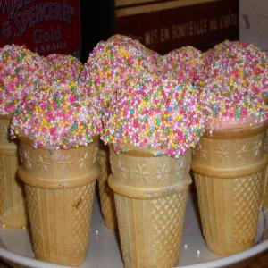 Chocolate Cupcake Cones image