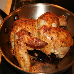 Quick Roast Chicken with Mustard and Garlic_image