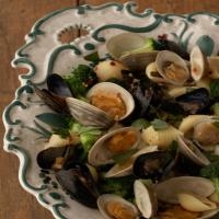 Conchiglie With Clams and Mussels image