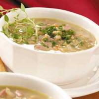Contest-Winning Ham and Bean Soup image