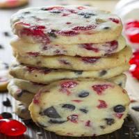 Christmas Maraschino Cherry Shortbread Cookies Recipe - (4/5) image