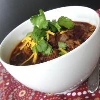 Slow Cooker Turkey Chili with Kidney Beans image