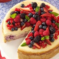 Red, White and Blue Cheesecake image