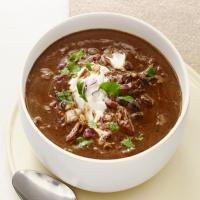 Slow-Cooker Black-Bean Soup with Turkey_image