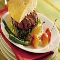 Grilled Sour Cream and Onion Burgers image