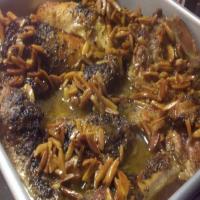 Baked Chicken with Almonds_image