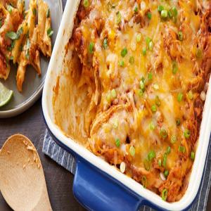 Baked Cheesy Enchilada Chicken Penne_image