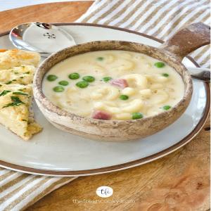 Ham, Mac & Cheese Soup | The Fresh Cooky_image