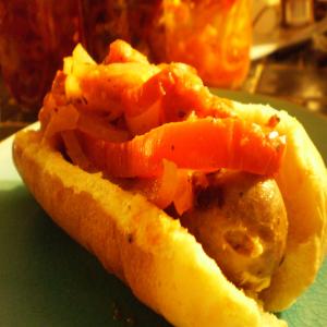 Sausage and Peppers Rustica With Bread_image
