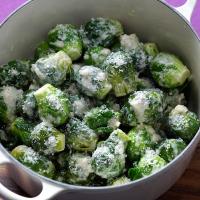 Mustard Brussels Sprouts image