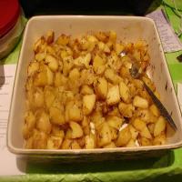 Roasted Rosemary Potatoes with Carmelized Onions_image
