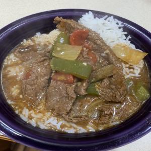 Pepper Steak With Rice_image