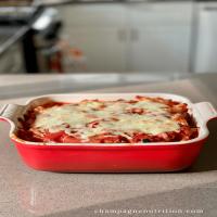 Vegetarian Lasagna Casserole with Penne Pasta_image