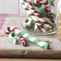 Peppermint candy canes image