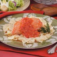 Chicken with Roasted Red Pepper Sauce image