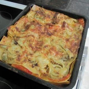 Fennel & roast tomato lasagne_image