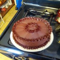 Chocolate Birthday Cake image