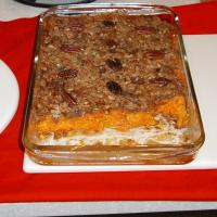 Bourbon Yams With Pecan Topping_image