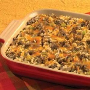 Hearty Sausage and Rice Casserole_image