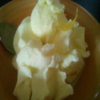 Lemon Ice Sherbet (In Ice Cream Maker)_image