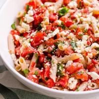 Tomato, Basil and Feta Pasta Salad_image