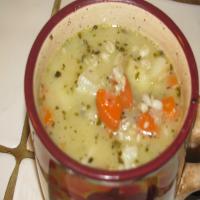 Barley & Potato Soup image