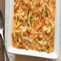 Ham and Cheese Green Bean Casserole image