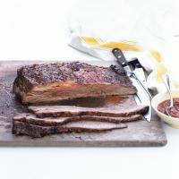 Southwestern Barbecued Brisket with Ancho Chile Sauce_image