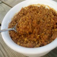 Barbecue Baked Lentils image