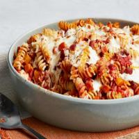 Butternut Squash and Pancetta Baked Pasta with Fresh Mozzarella_image