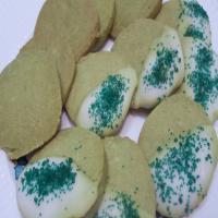 Green Tea Shortbread Cookies_image