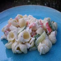 Cucumber Crab Pasta Salad_image
