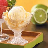 Lighter Peach Ice Cream image