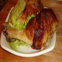 Chicken Legs with Ricotta and Bacon Stuffing image