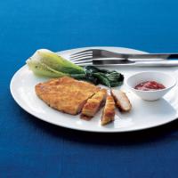 Breaded Pork Cutlets with Ginger-Soy Sauce image