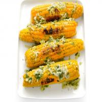 Corn with Basil Butter image