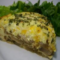 Herb and Mushroom Quiche - from Get Cracking! image