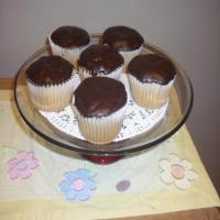 Boston Cream Cupcakes with Chocolate Ganache Frosting_image