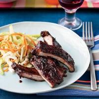 Apple-Glazed Barbecued Baby Back Ribs_image
