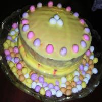 Raspberry & Lemon Spring / Easter Cake image
