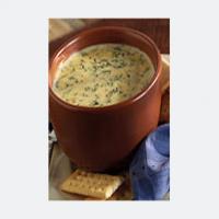 Cheesy Spinach Soup image
