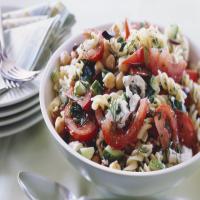 Pasta and Bean Salad with Feta Cheese image