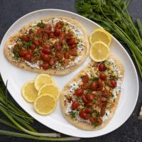 Spiced Tomato And Chickpea Flatbread Recipe by Tasty image