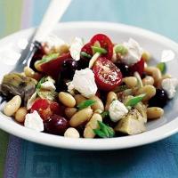Mediterranean-style bean salad image