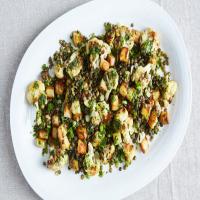 Roasted Cauliflower, Paneer and Lentil Salad_image
