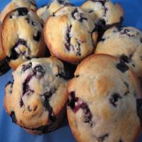 Blueberry Cranberry Muffins_image