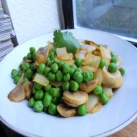 Ed's Secret Pea and Mushroom Salad image